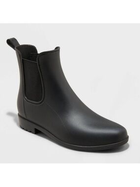 a new day Black Waterproof “Chelsea” Ankle Boot